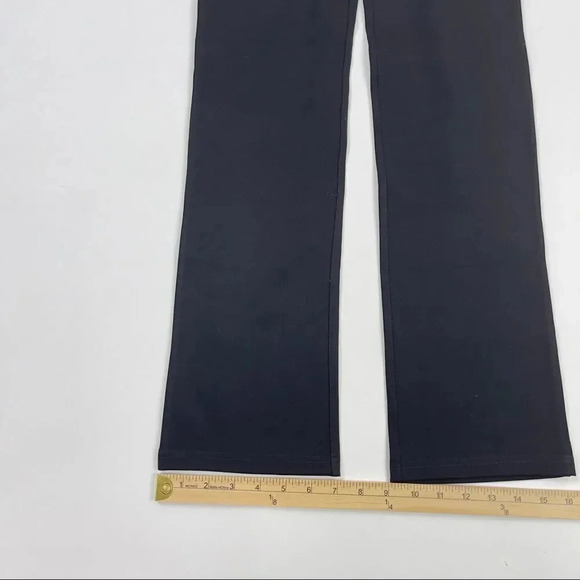 Betabrand Pants Womens XS Petite Classic Straight Leg Black Stretch Yoga Pull On - Picture 9 of 10